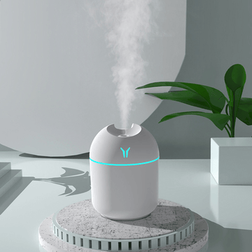 1pc USB colorful humidifier, Cute Cool Mist Humidifier with LED Light - Refreshes Room, Plants, and Car - Perfect for Home, Office, and School - Great Gift for Holidays and Back to School