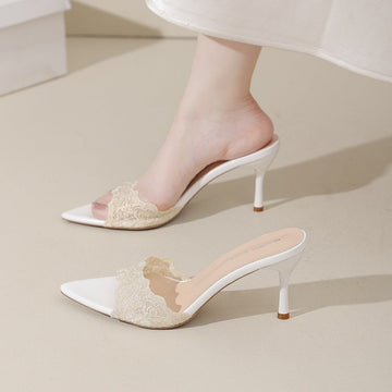 Women'S Lightweight Lace-Up High Heel Sandals - /MH