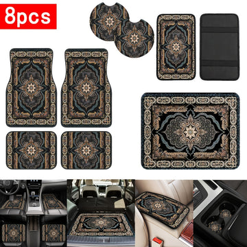 8pcs Retro European Style Universal Decoration Kit for Car