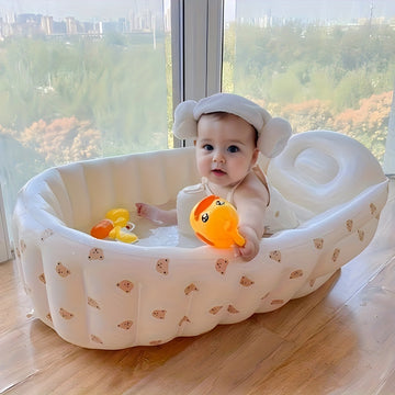 Newborn Baby Inflatable Bathtub, Baby Bathtub Inflatable Tub, Outdoor Portable Tub Game Pool, Halloween, Thanksgiving And Christmas Gift