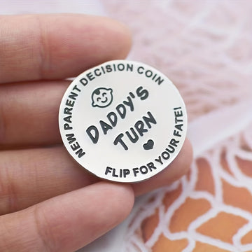 New Baby Parent Decision Coin, Collection Coin, Halloween, Thanksgiving And Christmas Gift