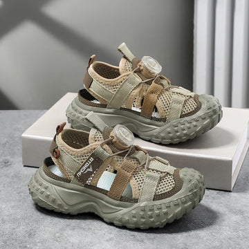 New Kids Sneakers Summer Hollow Refreshing Child Casual Shoes.