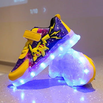 Kids'Casual Shoes Boys Rechargeable Cartoon PU Leather.