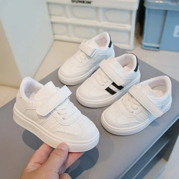 Kids Sports Shoes for School Boys Girls White Shoes.