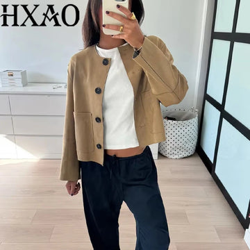 Fleece Jacket Outerwears Women Autumn Winter Long Sleeve,