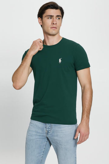 Men’s Crew Neck Cotton T-Shirt I MH