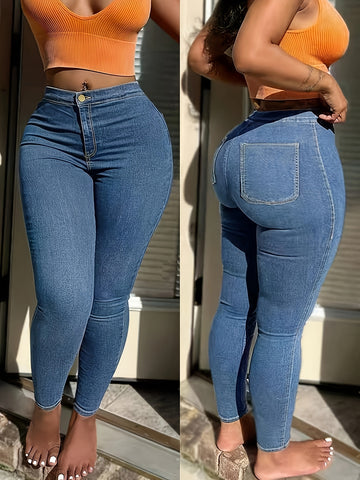 Women'S Slim-Fit Stretch Denim Jeans - /MH