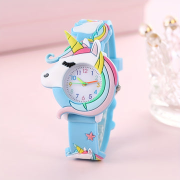 Cute Children's Silicone Cartoon Watch Gift For Kids