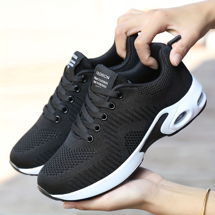 Women'S Breathable Mesh Sneakers with Cushioned Sole -/MH