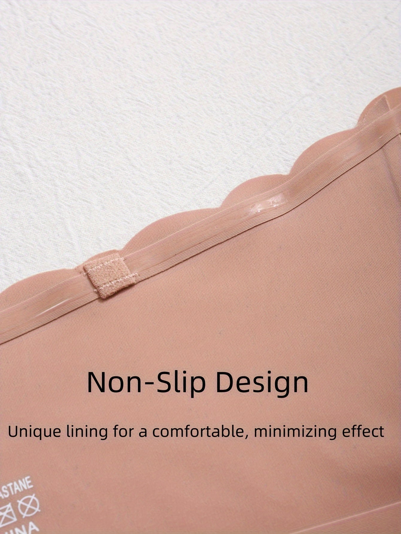 Solid Seamless Strapless Front Closure Wireless Strapless Bra,/MH