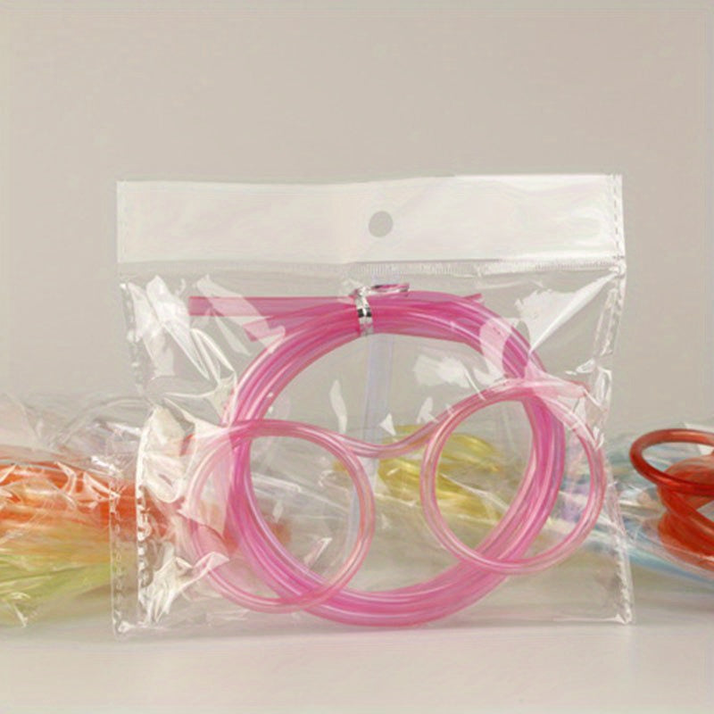 1pc Crazy Straw Glasses For Birthday Parties, Party Favors, Gift bag Stuffers