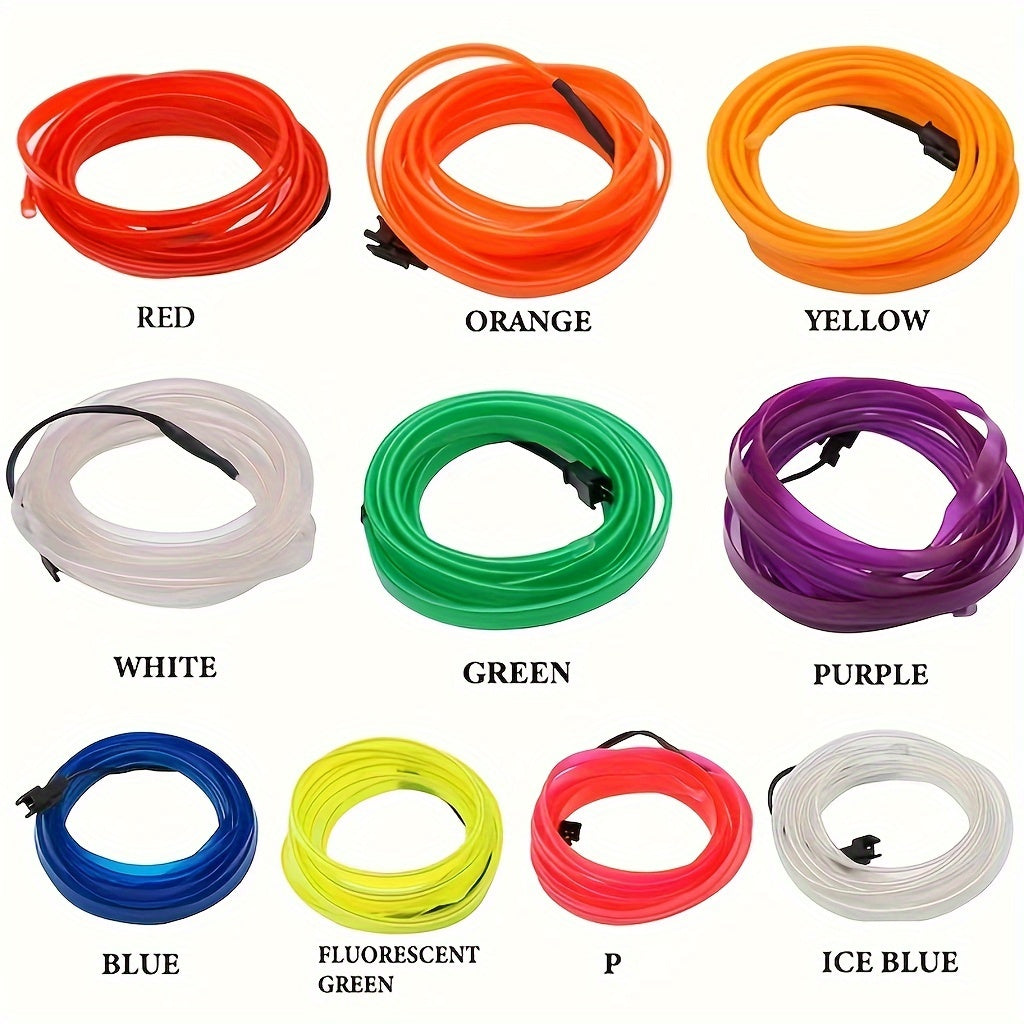 Car Interior LED Decorative Light EL Neon Strip