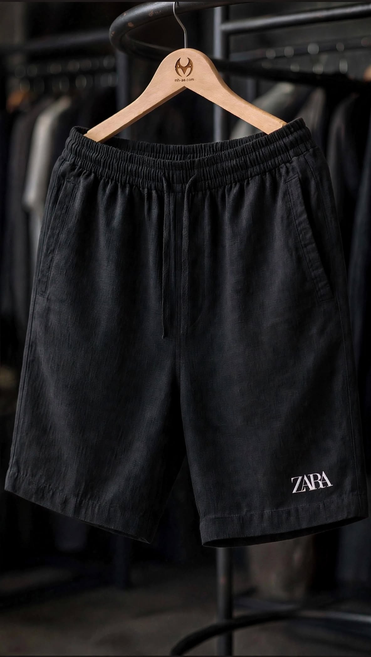 Men’s Premium Rich Linen Casual Shorts | Elastic Drawstring Waist | Beach & Summer Wear | 4 Colors | M–XXL |MH