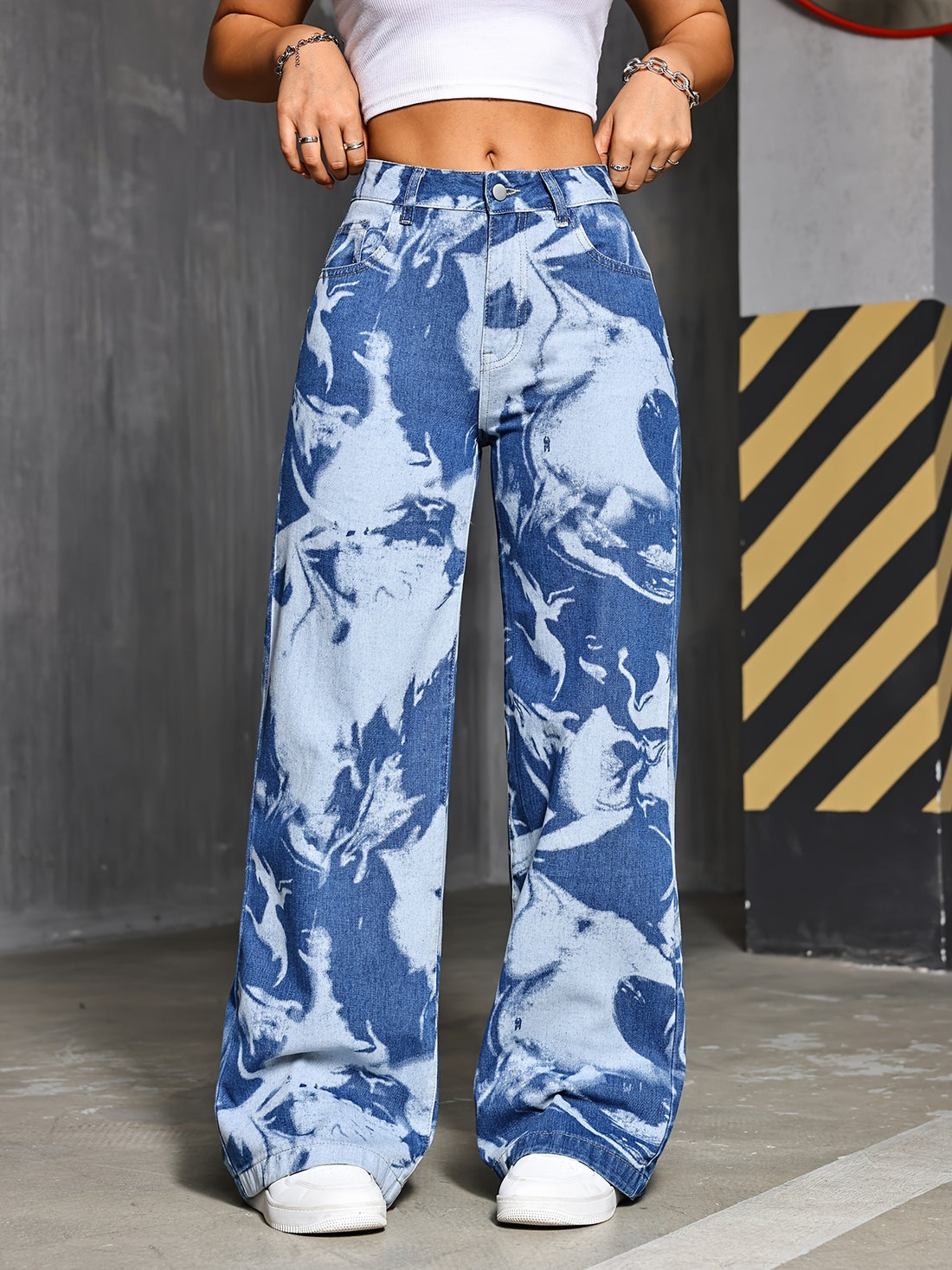[Everyday Comfort] Women's Casual High-Waist Denim Jeans./MH