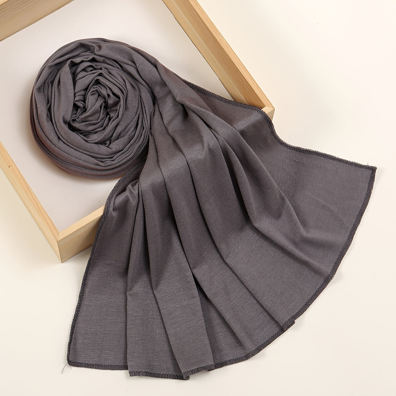 Solid Color Muslim Hijab Thin Breathable Soft Cozy Scarf '/MH