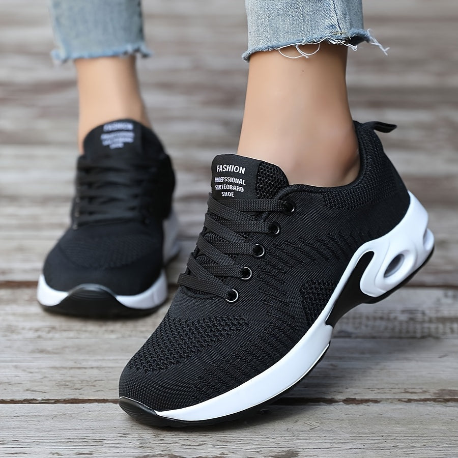Women'S Breathable Mesh Sneakers with Cushioned Sole -/MH