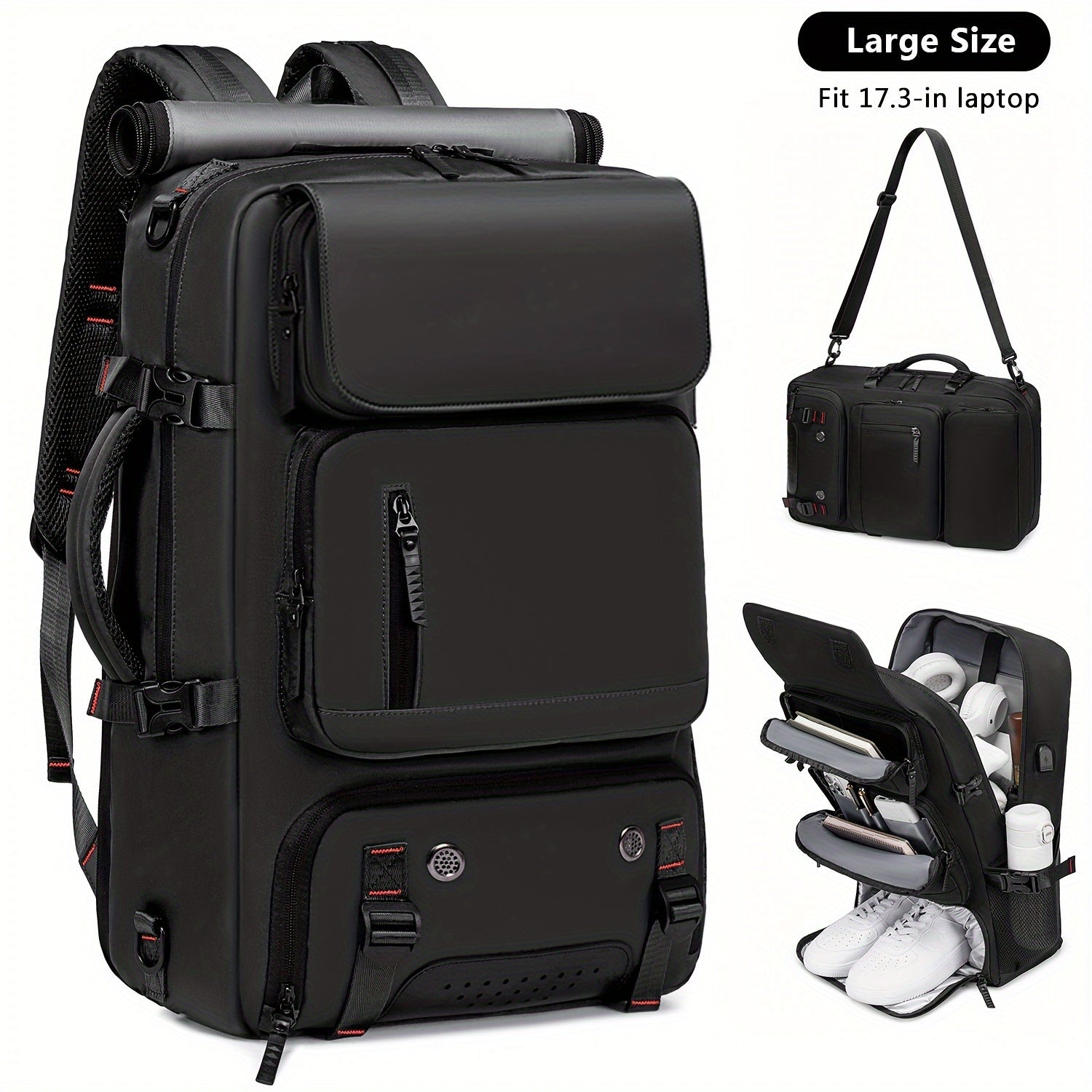 Versatile Large-Capacity Backpack for Men & Women