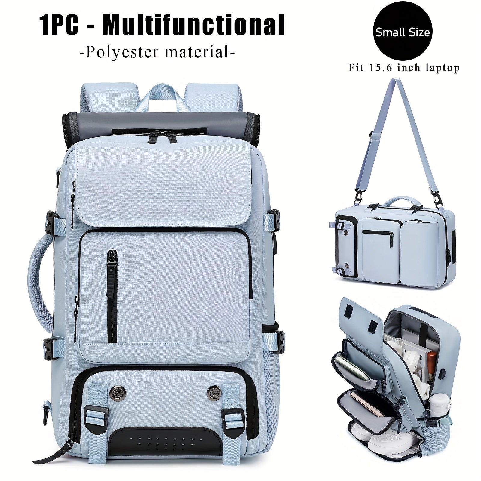 Versatile Large-Capacity Backpack for Men & Women