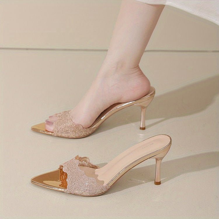 Women'S Lightweight Lace-Up High Heel Sandals - /MH