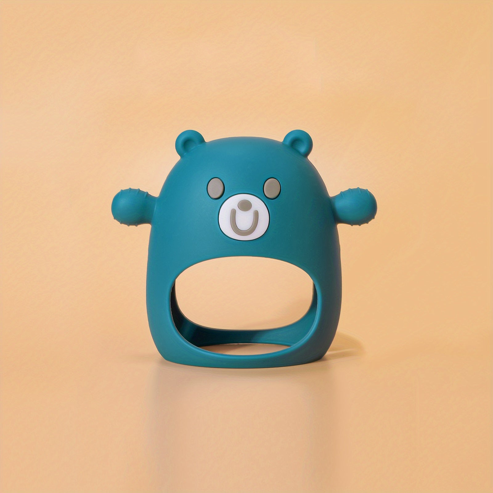 The Perfect Teething Toy For Babies 6M+ - TYRY.HU Silicone Anti-Drop Teether Pacifier With Soft Hands For Sucking & Breastfeeding, Christmas, Halloween, Thanksgiving Day Gift