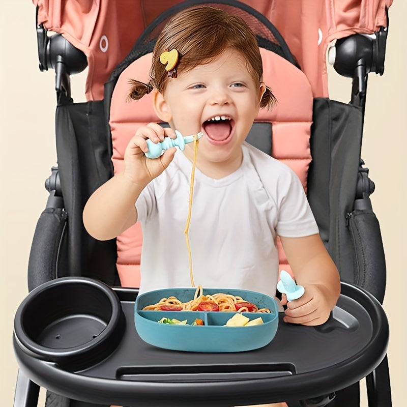 3 In 1 Stroller Cup Holder With Phone Holder And Snack Tray.Universal Bottle Holder For Walker, Bike, Scooter, Stroller Accessories For Uppababy, Nuna, Bugaboo, Doona, Gifts For Women, Mom, Men Christmas, Thanksgiving day, Ne