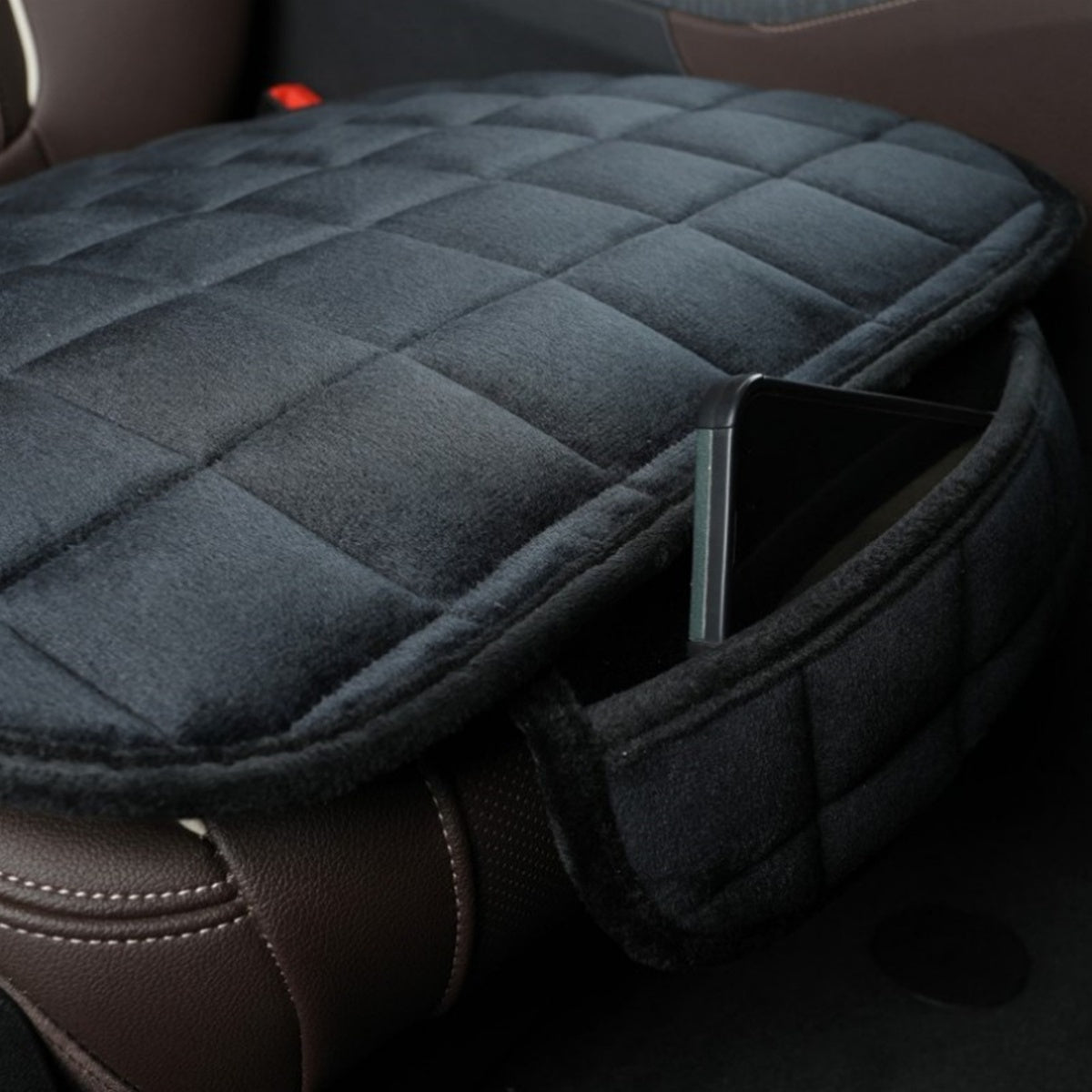 Winter Warm Universal Fit Vehicle Front Seat Cushion