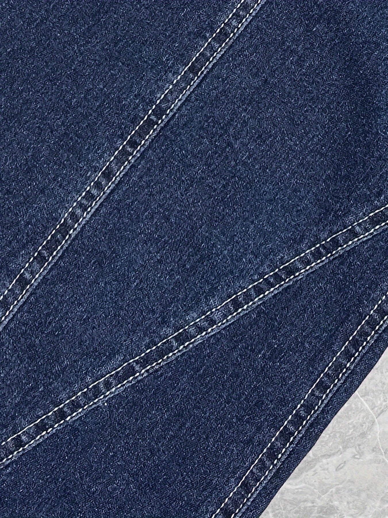 Women's Fashionable High-Waisted Flared Jeans Straight-Leg Denim Pants