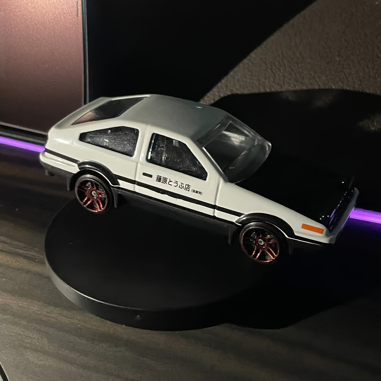 Aluminum Alloy Drifting Car Dashboard Rotating Vehicle Model Interior Decoration