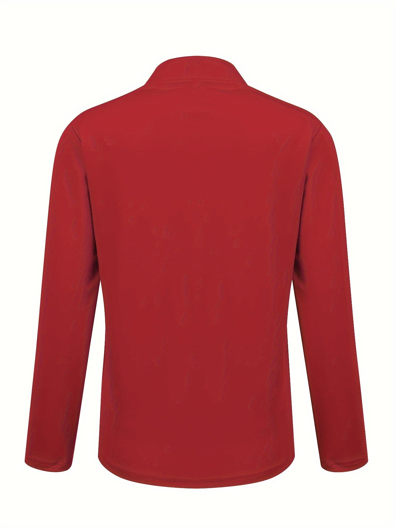 Button Decor Open Front Blazer, Casual Long Sleeve.