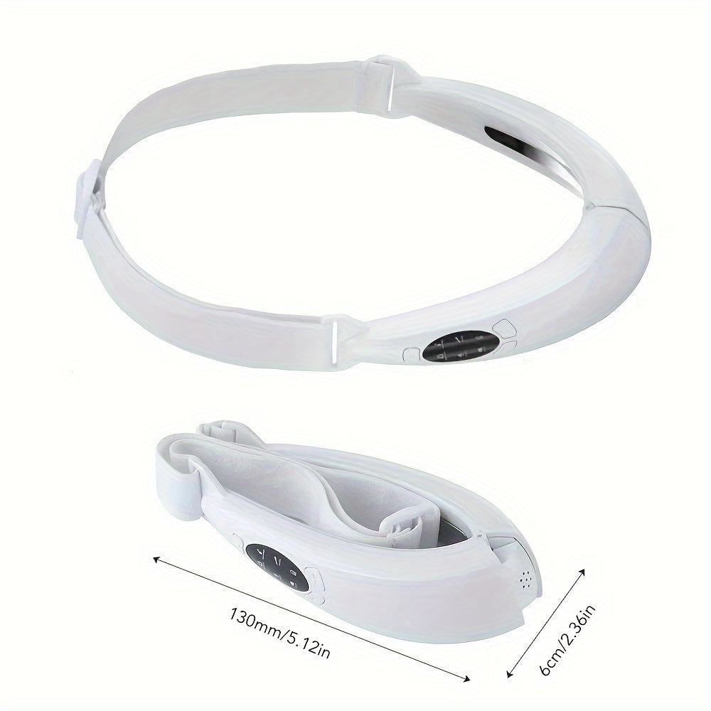 [Rechargeable Face Lift] Rechargeable V Line Face Lift Massager | USB Facial Shaping Device - White, Gift for friend Gift for Mom On Mother's Day