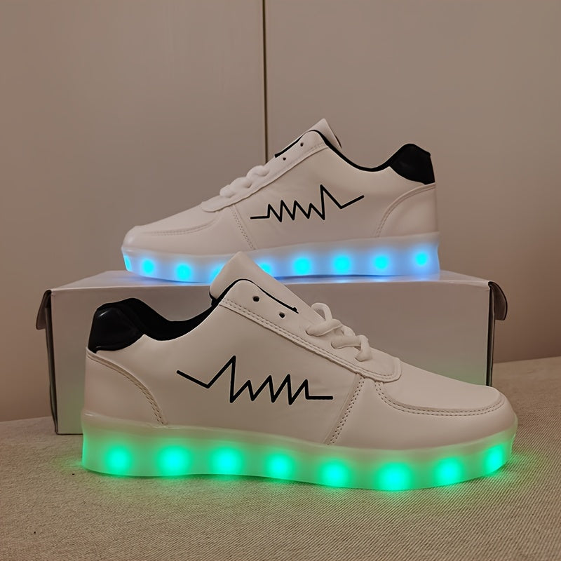 Women's Colorful Luminous Sneakers,