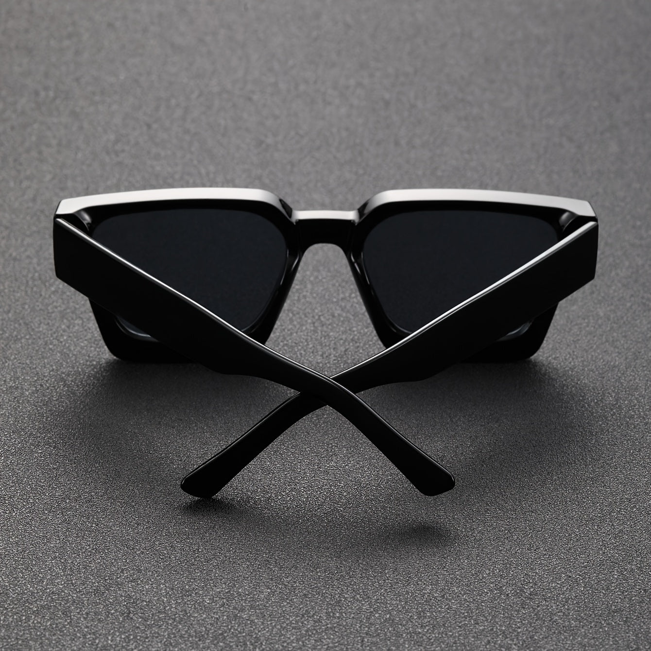 Versatile Y2K Thick Square Frame Fashion Glasses, For Men Women
