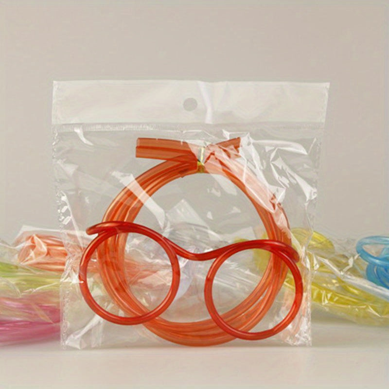 1pc Crazy Straw Glasses For Birthday Parties, Party Favors, Gift bag Stuffers