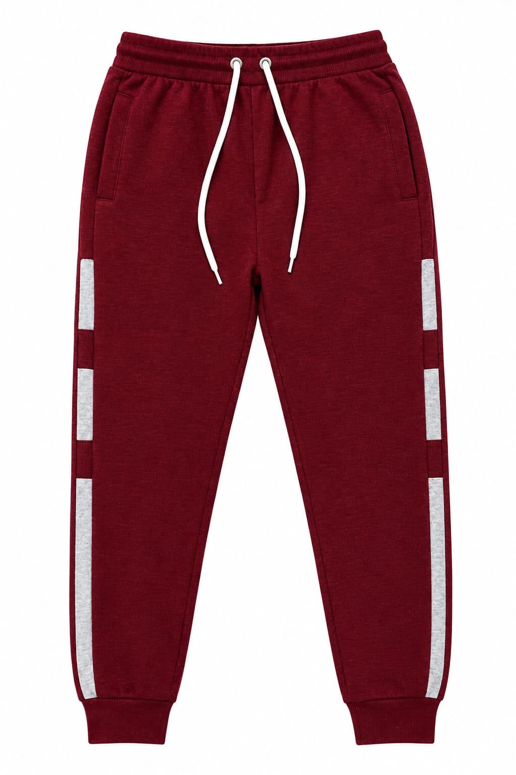 MH Men’s Urban Side-Stripe Joggers – Slim Fit Contrast Panel Sweatpants | 5 Colors | Sizes (S-XL)