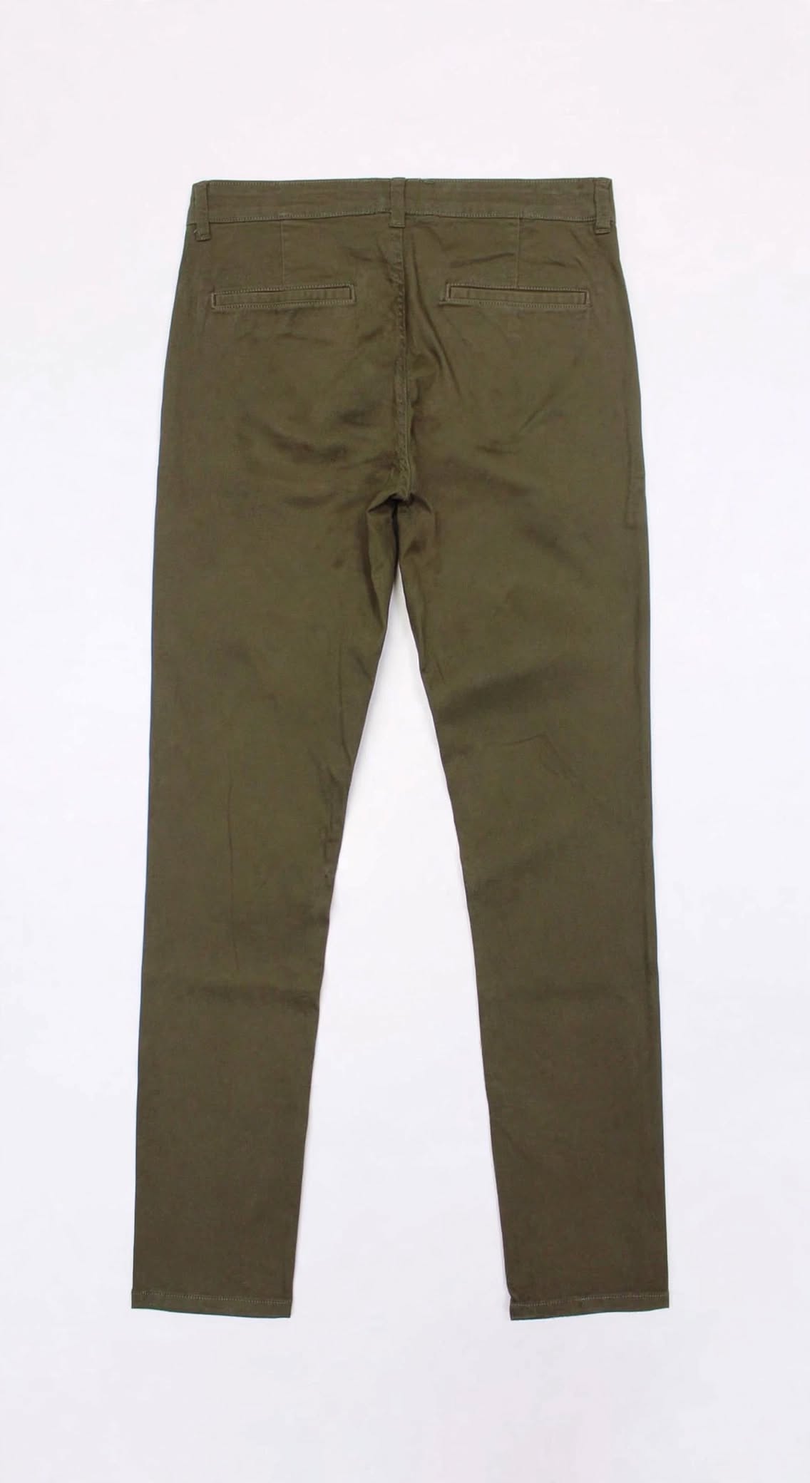 MH Olive Chino - Flat Back