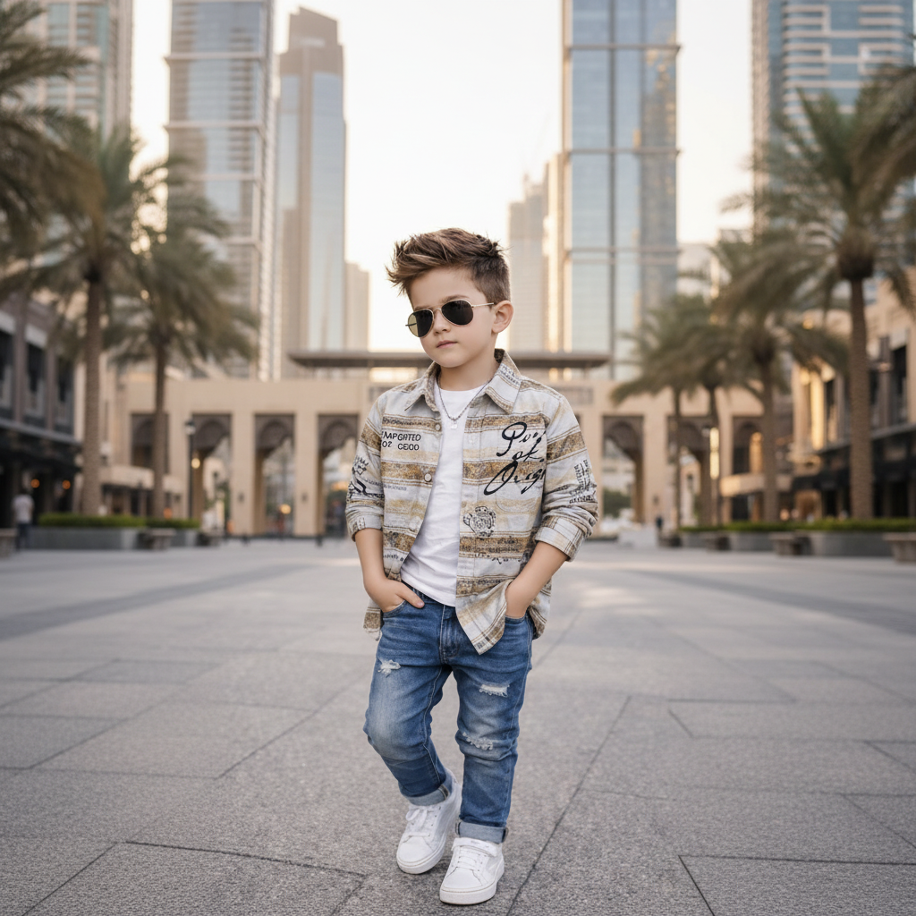 Boys' Slim Fit Distressed Jeans – Comfort Stretch Denim | 3 Colors | Sizes (3-14 Years) | MH