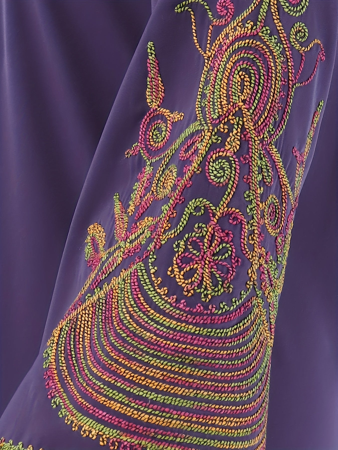 Plus Size, Plus Size Rope Arabic Turban Robe Dress./MH