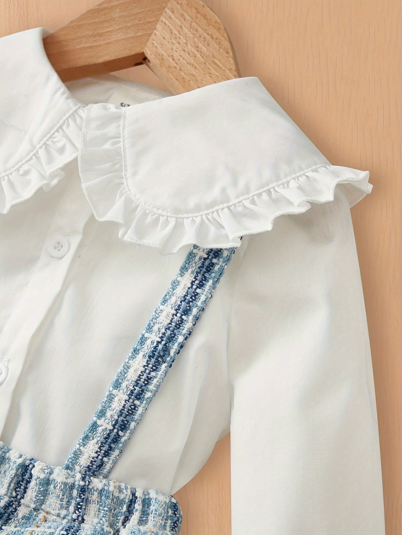 Baby Girls Summer Fashion Lace Lapel Single Breasted Cute.