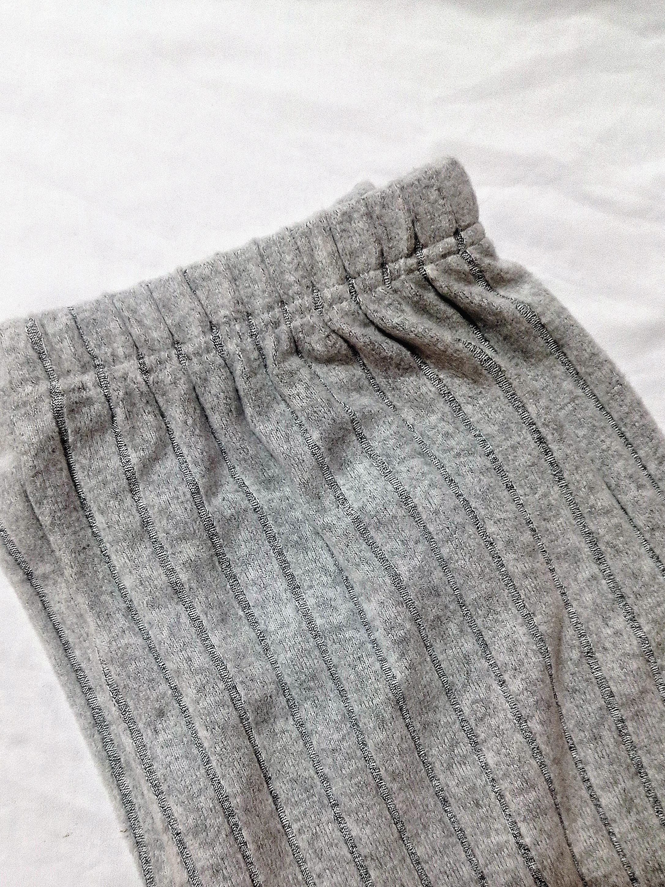 Solid Ribbed Lounge Set, Ruffle Cami Top & Elastic Waistband Pants,