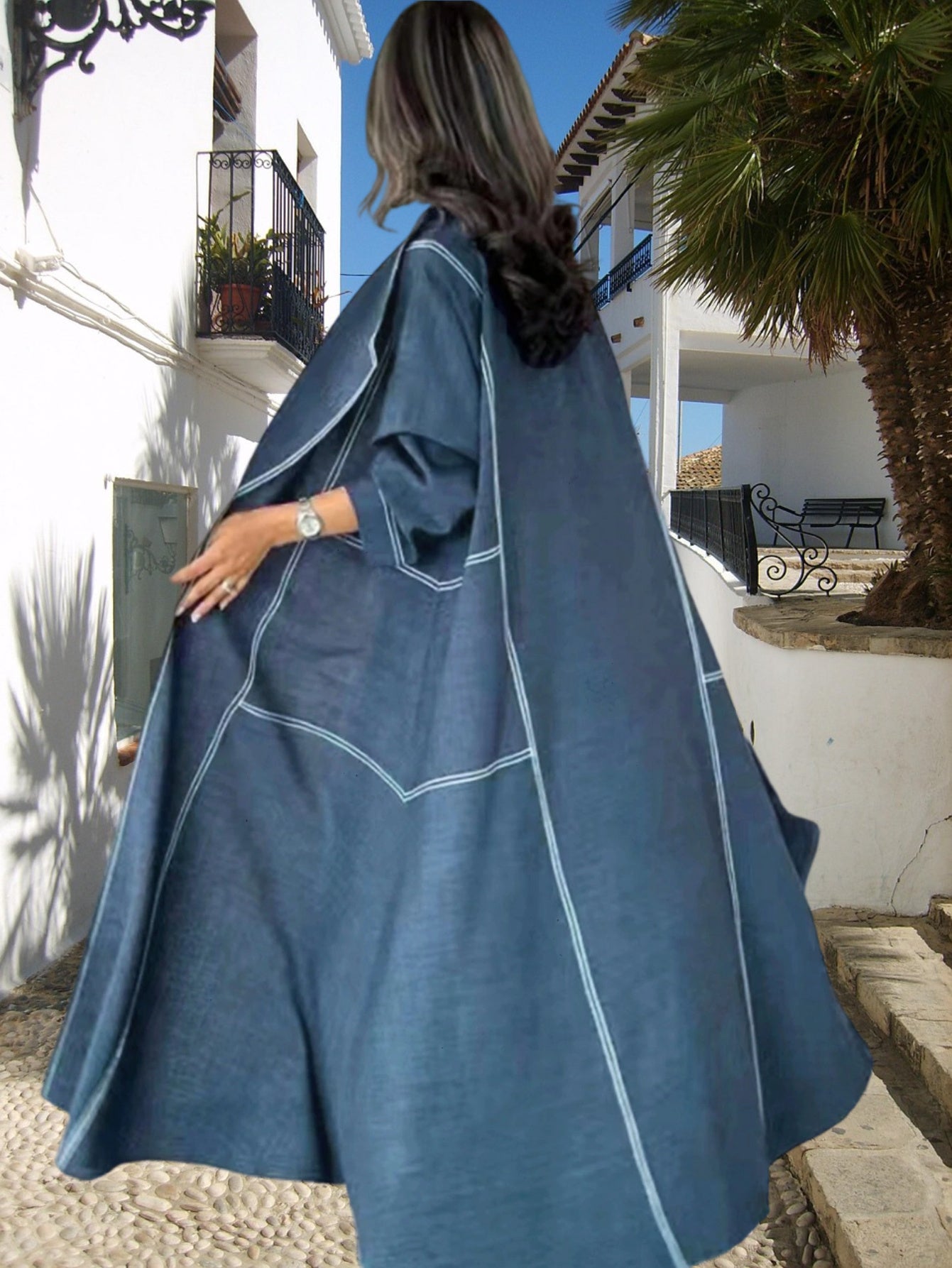 GX25052507 Summer Autumn Winter Middle East European Abayas ./MH