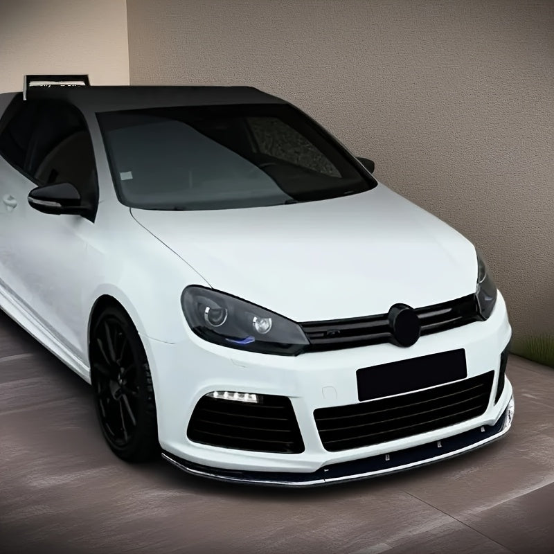 Carbon Fiber Texture Front Lip Spoiler for VOLKSWAGEN Golf MK6R 2008-2012