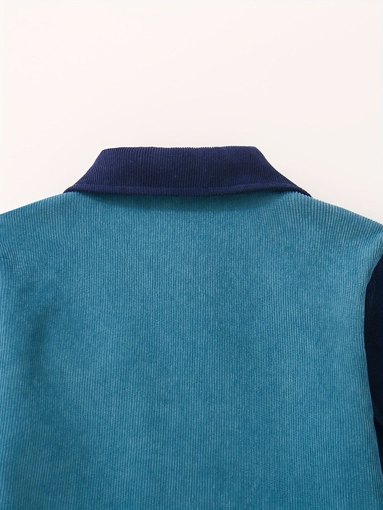 Toddler Boys Long Sleeve Color Block Shirt Top Kids Clothes For Spring Autumn.