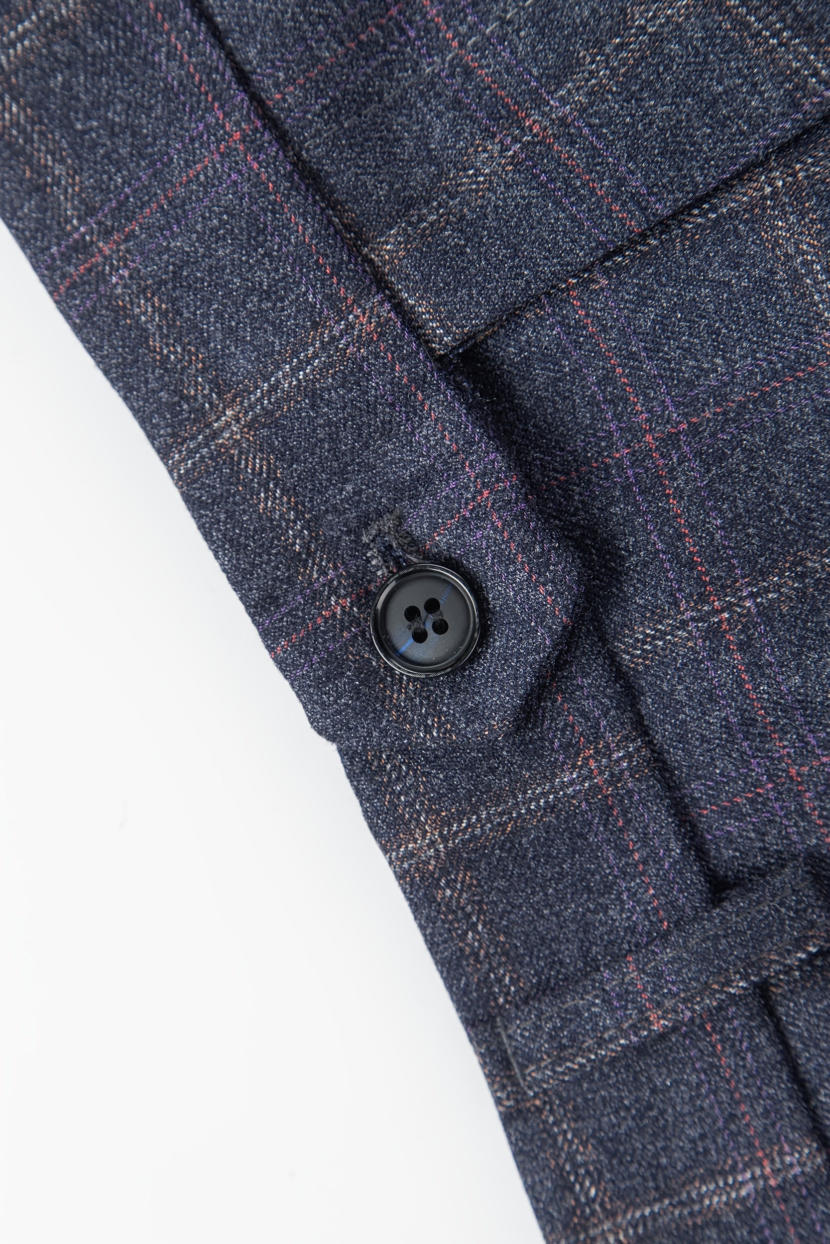 3pcs Men's Plaid Pattern Dress Suit Set, Notch Lapel Collar Blazer.