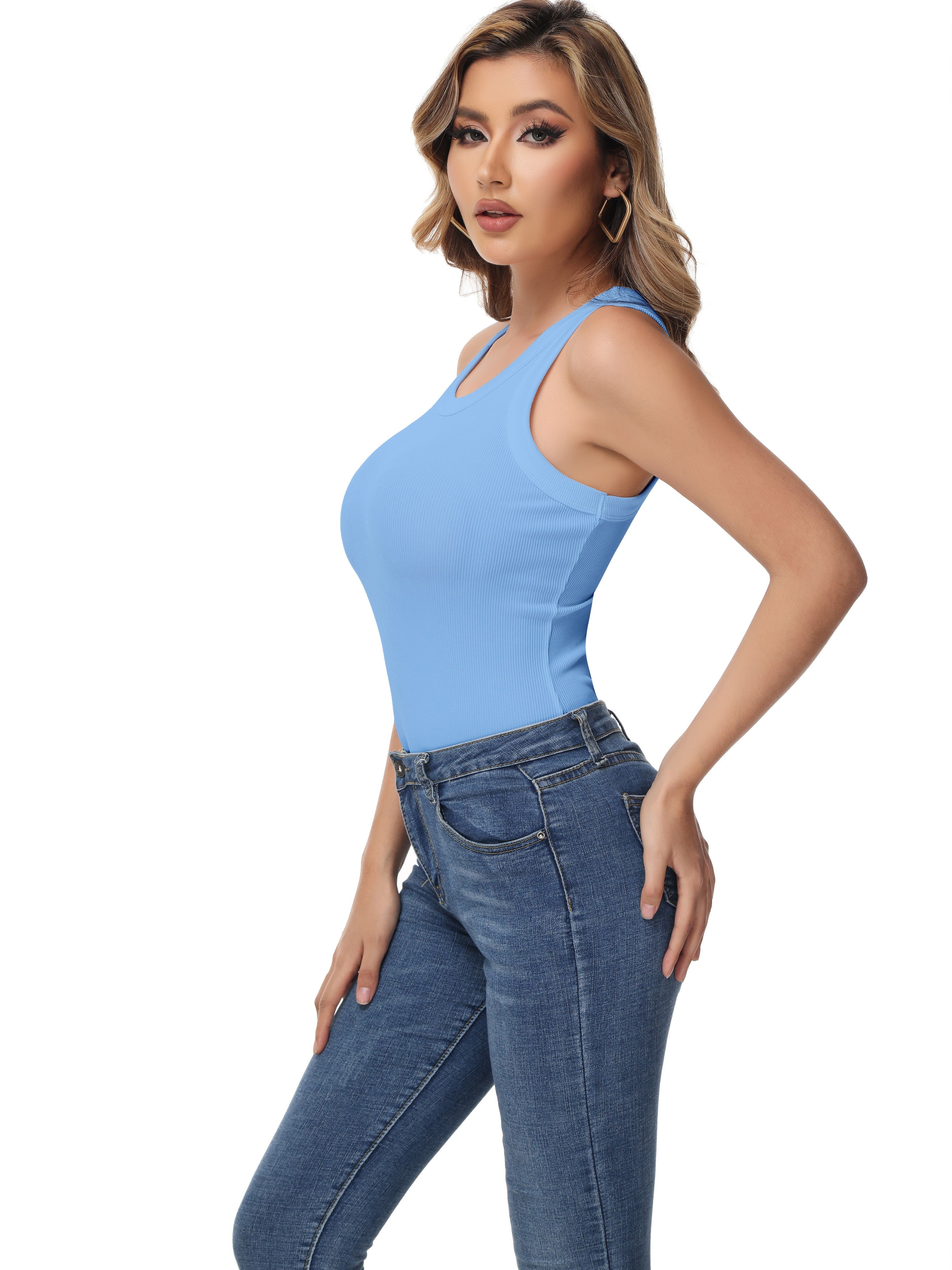 Women Sleeveless Sports Tank Top,