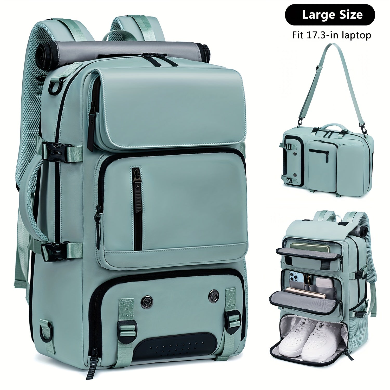 Versatile Large-Capacity Backpack for Men & Women