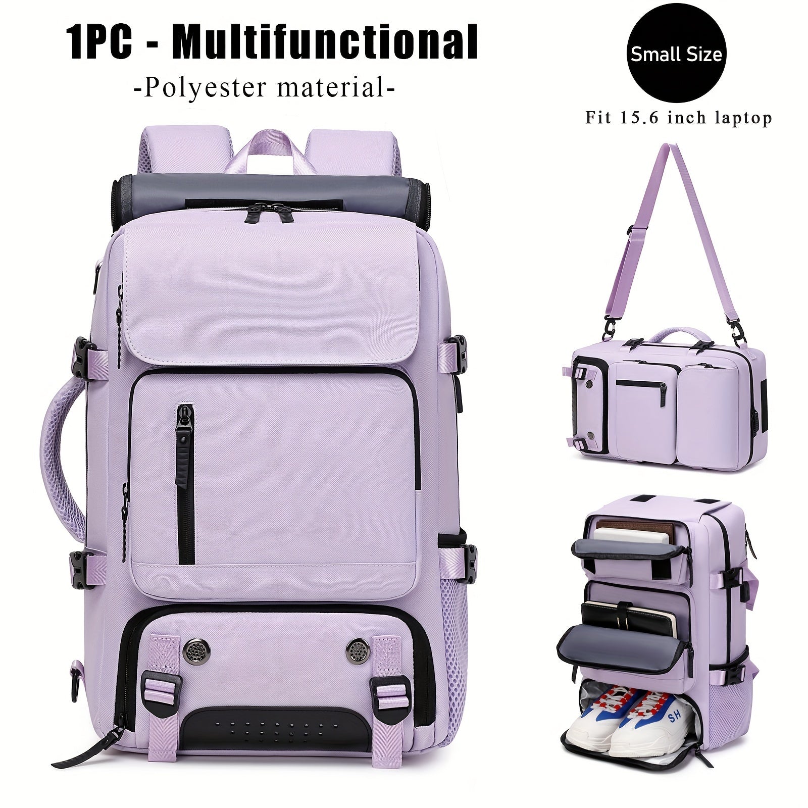 Versatile Large-Capacity Backpack for Men & Women