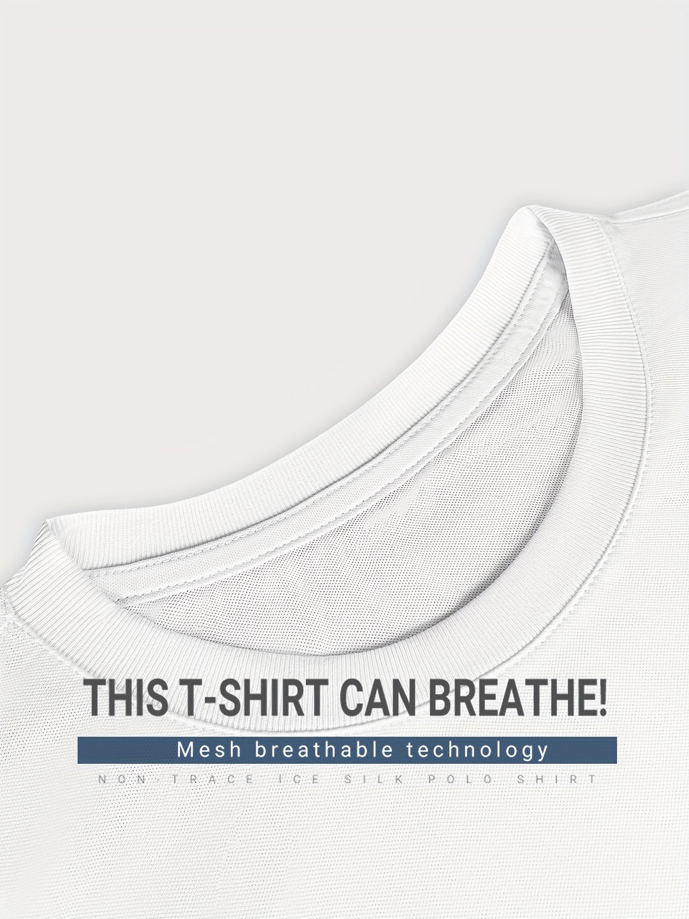 Men's Fashion Plus Size T-Shirts - Casual Streetwear Crew Neck.