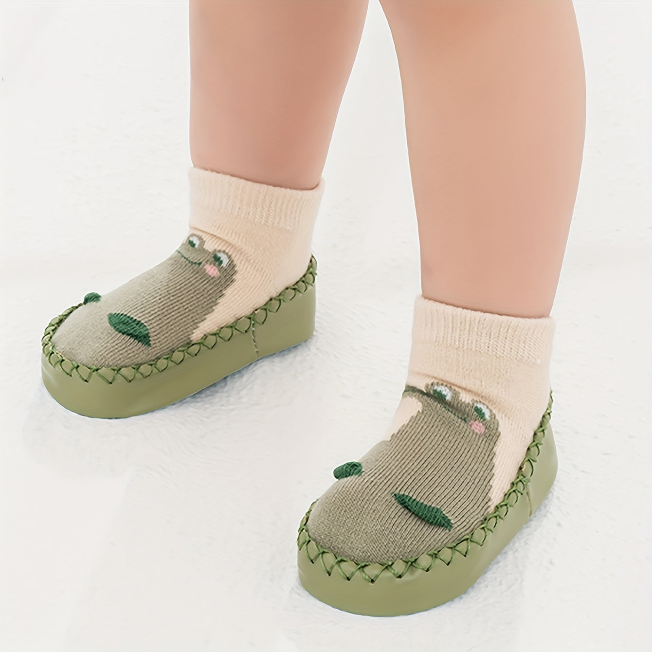 1 Pair Of Toddler's Novelty Cute Cartoon Floor Sock Shoes, /MH