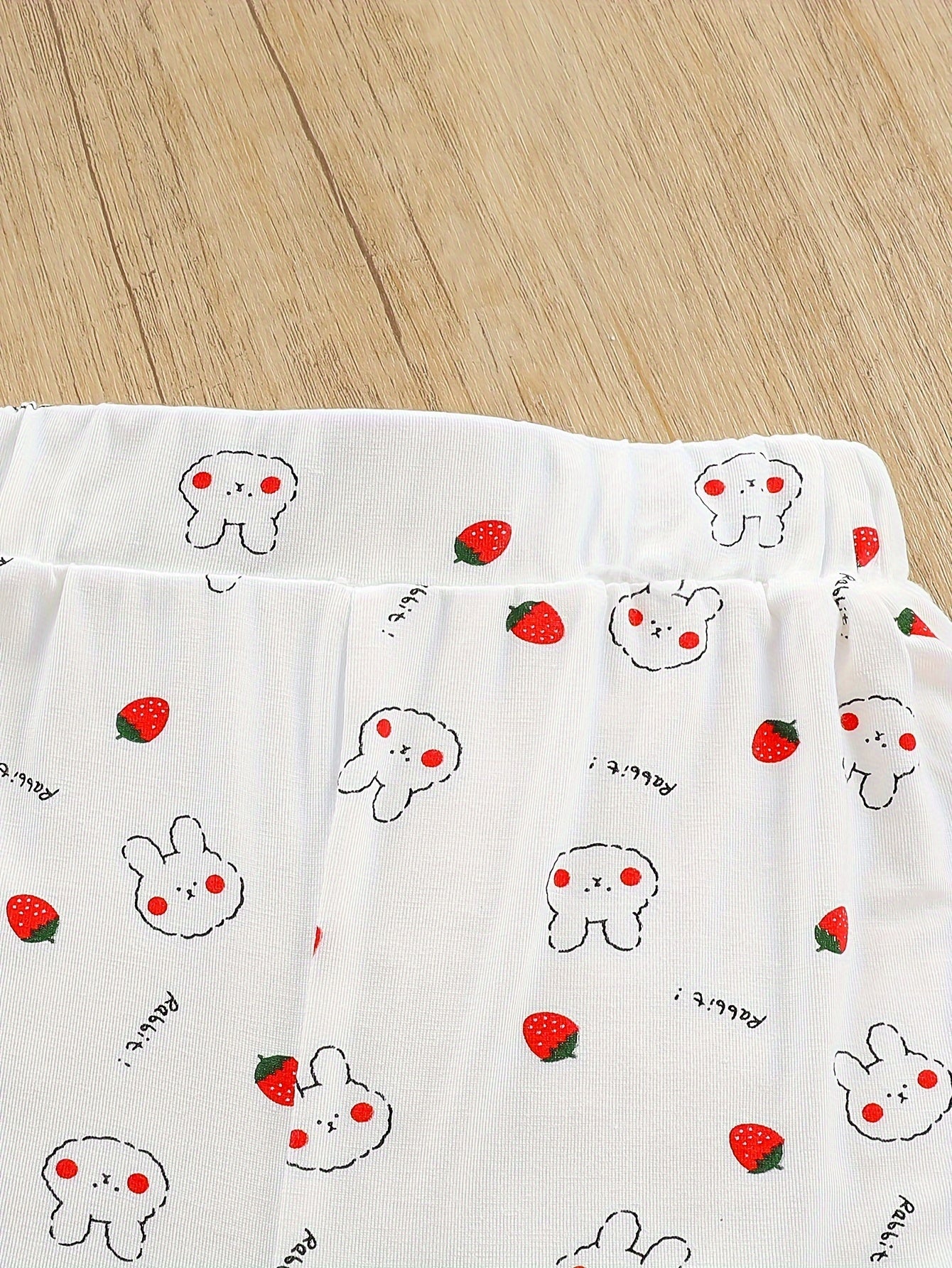 Girls' 2-Piece Set, Cute Cartoon Bunny.