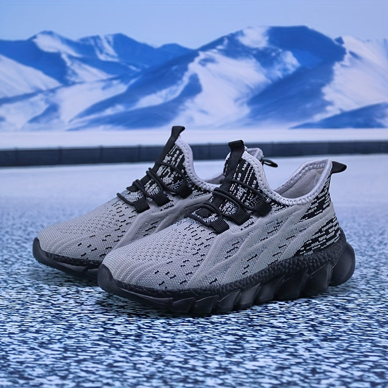 Kids Boys Trendy Breathable Lightweight Shoes Outdoor Comfortable.